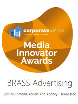 Corporate Vision Media Innovator Awards - Best Multimedia Advertising Agency - Tennessee
