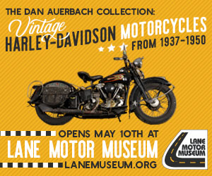 Lane Motor Museum digital advertisement